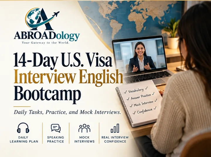 14-Day U.S. Visa Interview English Bootcamp cover